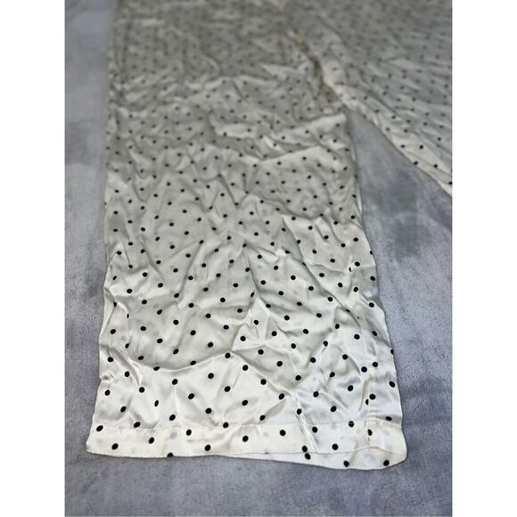 Women’s Silk Pajama Pjs Set Tank & Capris Ivory/Cream 3X - Picture 9 of 13